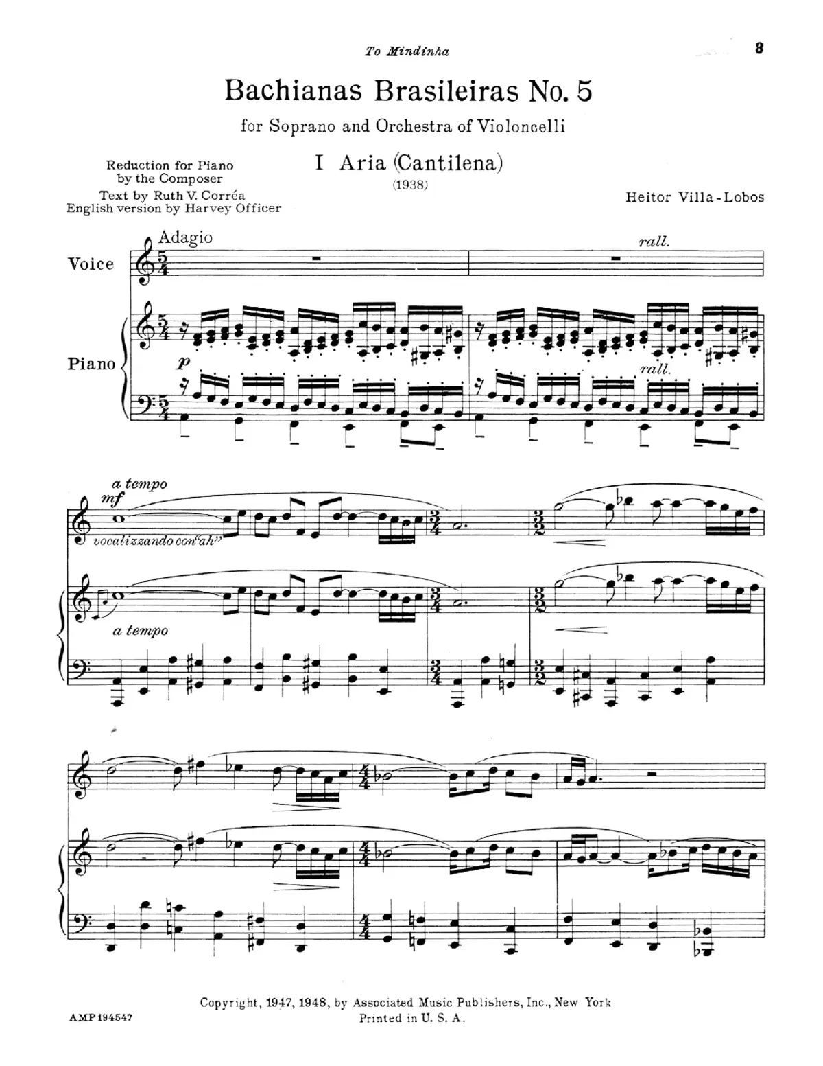 Bachianas brasileiras No.5 - Page 1