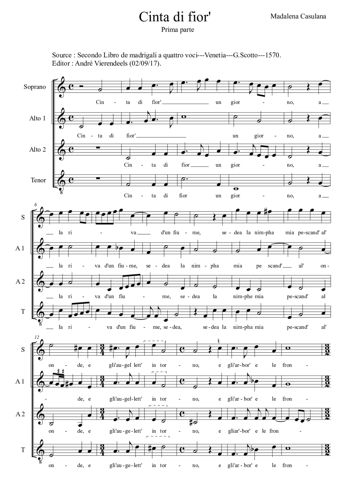 Cinta di fiori un giorno - Page 1