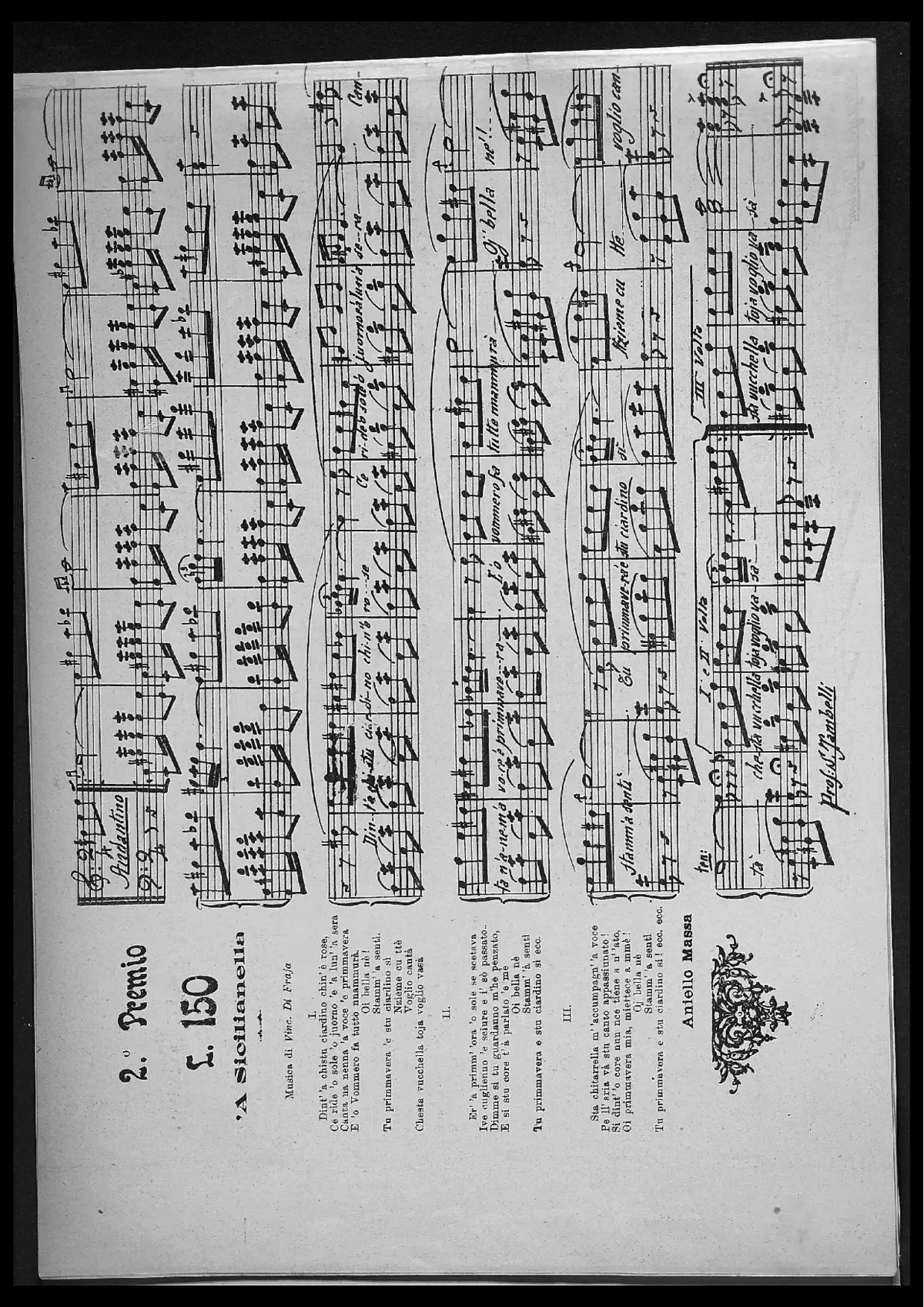 'A sicilianella - Page 1