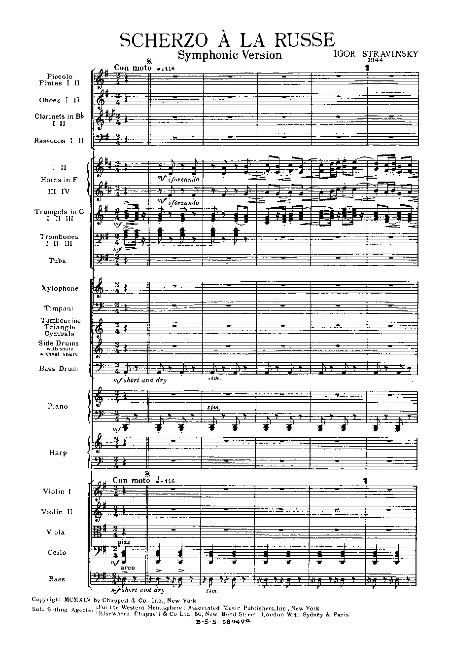 Scherzo à la russe - Page 1