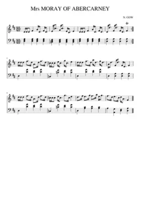 Mrs MORAY OF ABERCARNEY