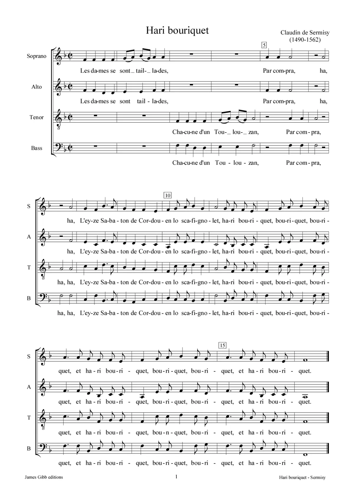 Hari, Bouriquet - Page 1