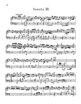 Keyboard Sonata in B minor