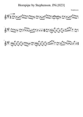 Hornpipe by Stephenson. JNi.[023]