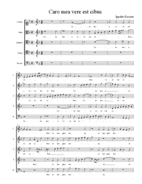 Caro mea vere est cibus