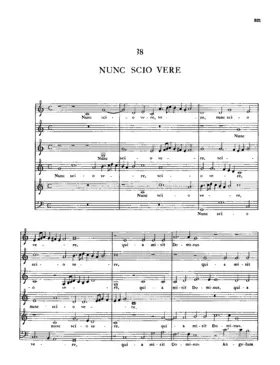 Nunc scio vere