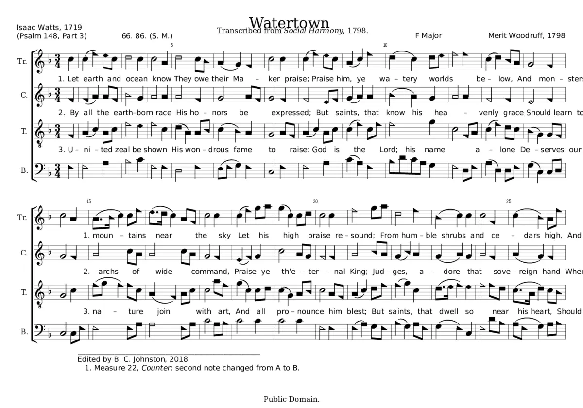 Watertown - Merit Woodruff - Page 1