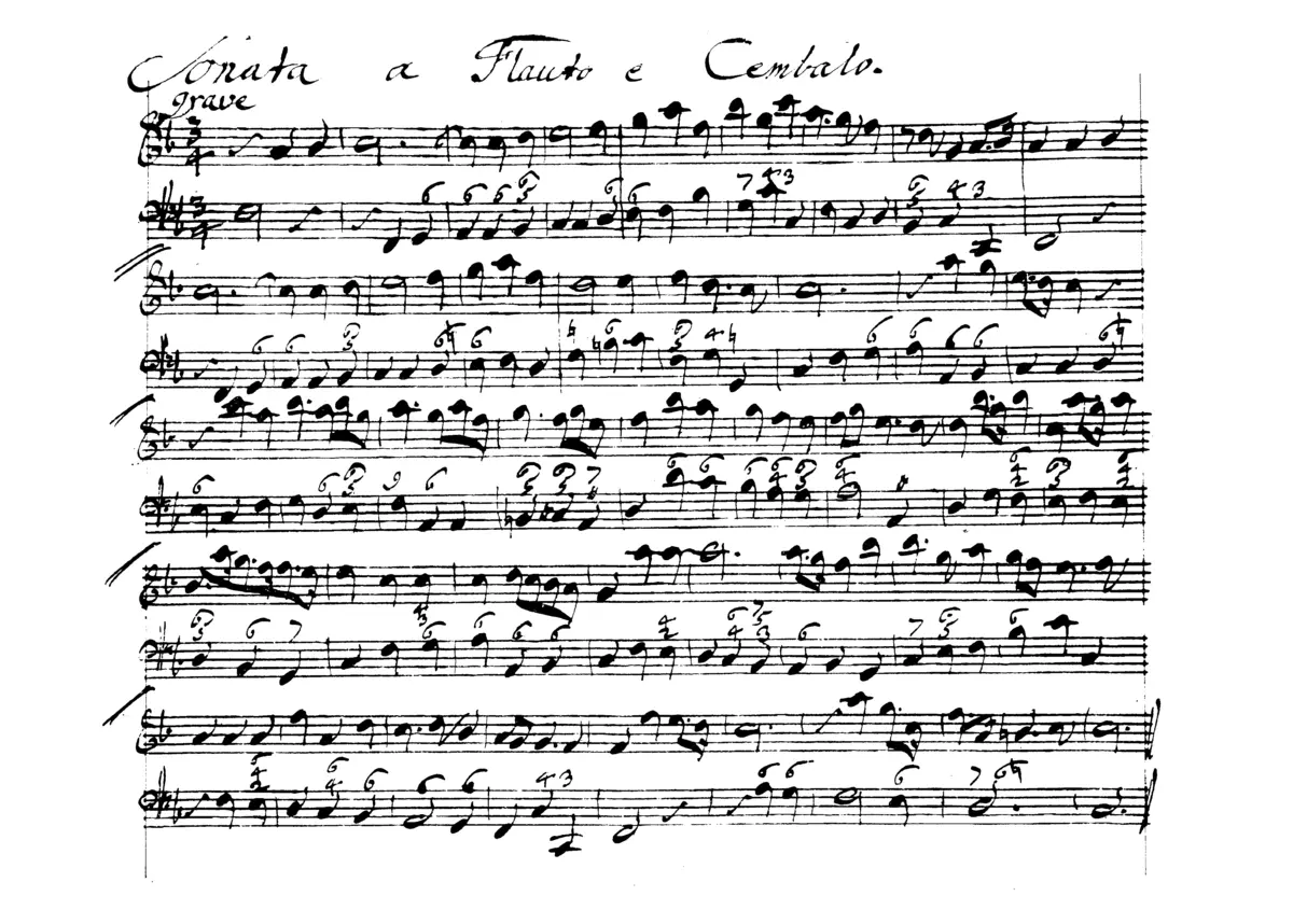 Recorder Sonata in F major - Page 1