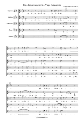 Benedicta et venerabilis