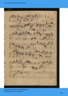 Suite No. 1 in C minor