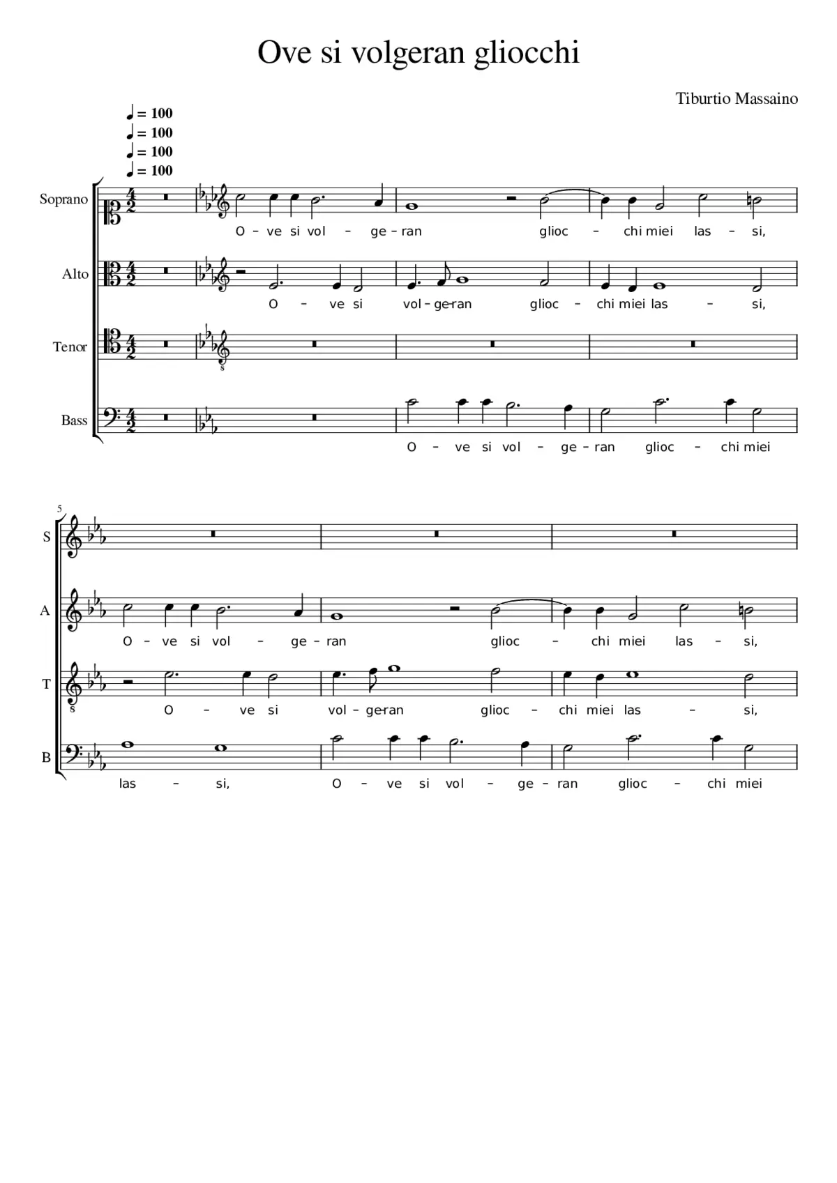 Ove si volgeran gliocchi - Page 1