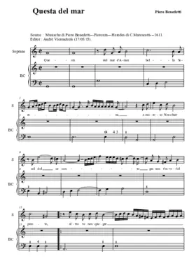 Questa del mar d'Amor bella