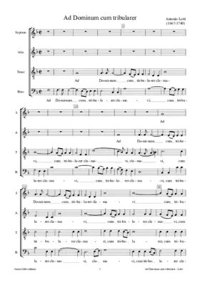 Ad Dominum cum tribularer