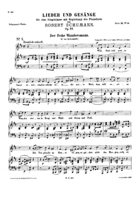 Lieder und Gesänge, Vol.III