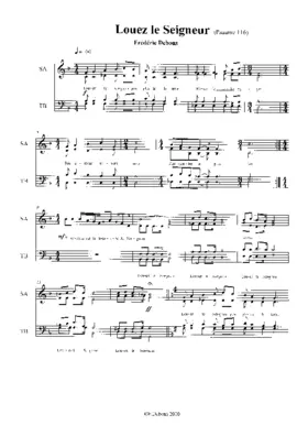 Louez le Seigneur (Psaume 116)