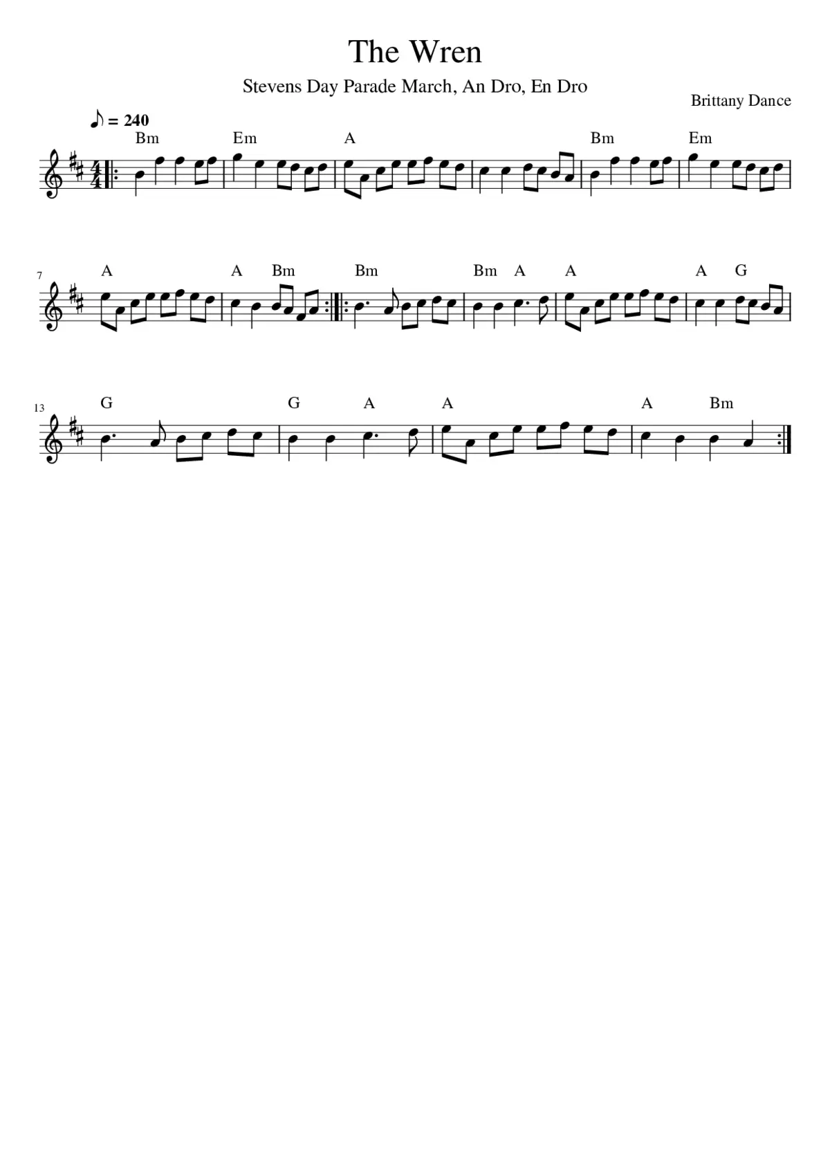 The Wren - Page 1