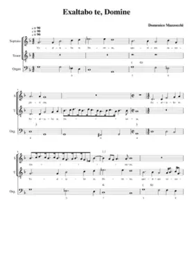Exaltabo te Domine