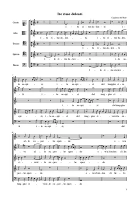 Ite rime dolenti