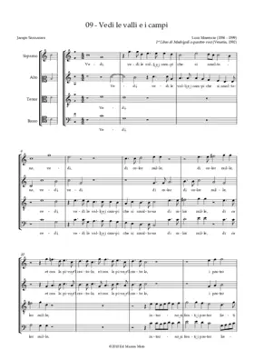 Vedi le valli e i campi che si smaltano