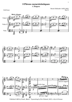 3 Characteristic Pieces