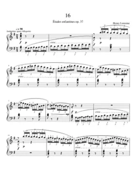 Études enfantines Op.37