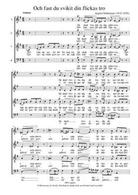 Och fast du svikit din flickas tro