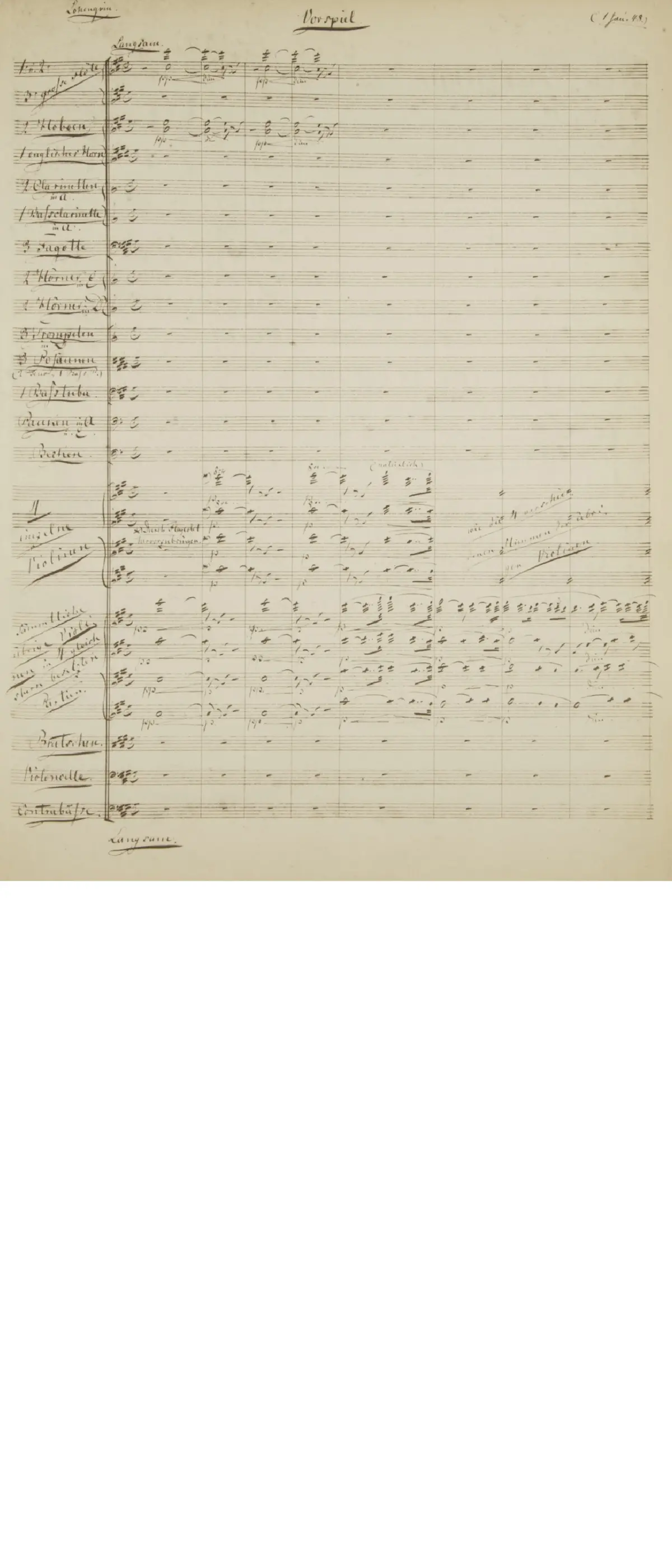 Lohengrin WWV 75 - Page 1