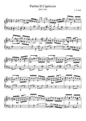 Partita in C minor BWV 826