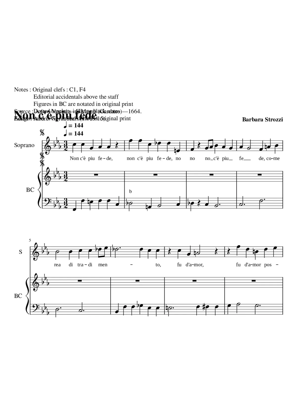 Non c'è piu fede - Page 1