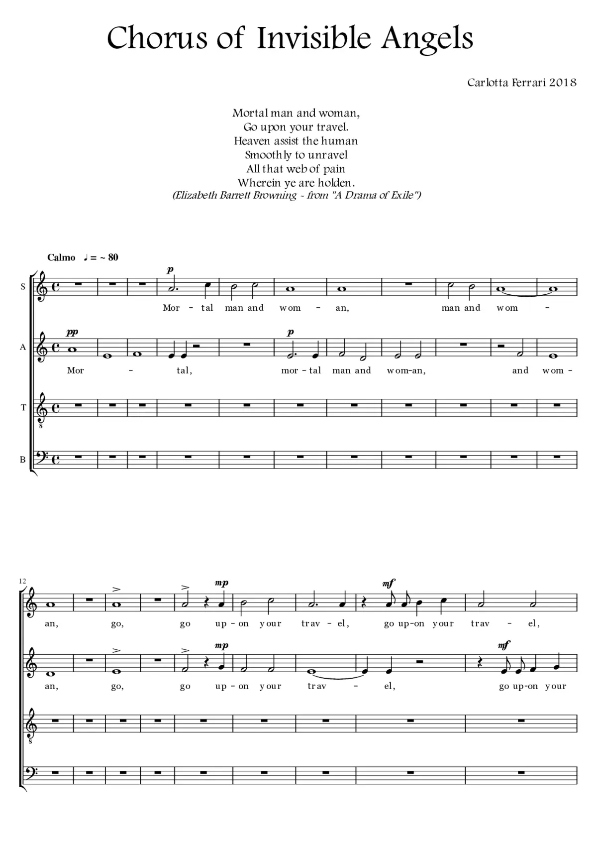 Chorus of Invisible Angels - Page 1