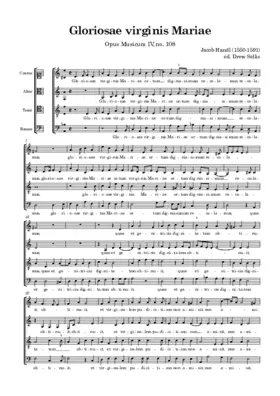 Gloriosae virginis Mariae