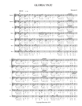 Gloria! Pax!