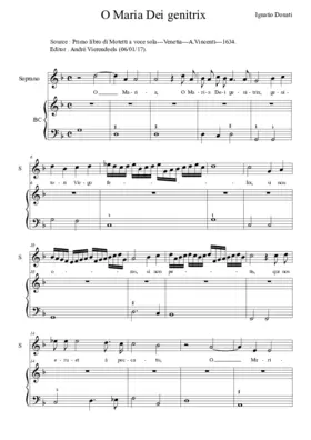 O Maria Dei genitrix