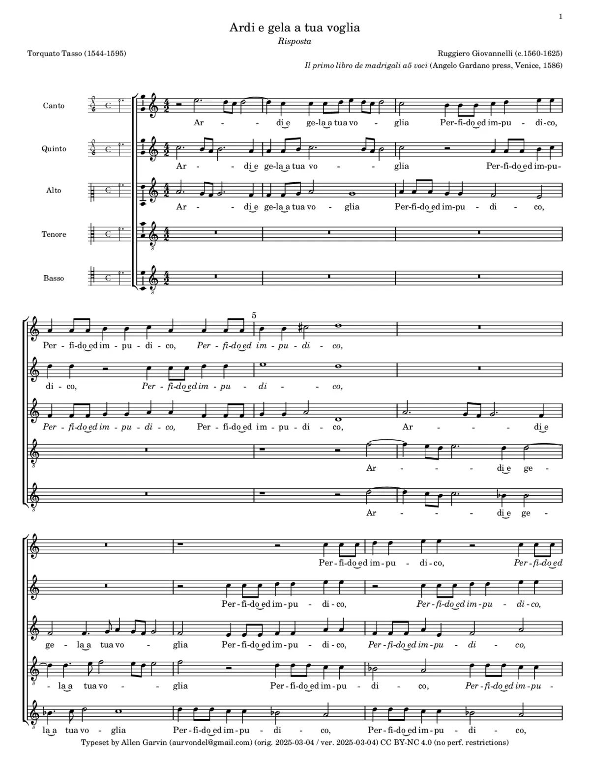 Ardi e gela à tua voglia - Page 1