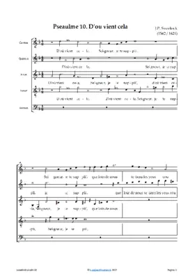 Pseaume 10 - D'ou vient cela