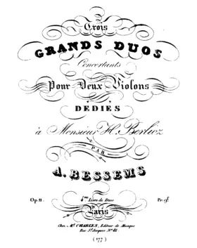 3 Grands duos concertants