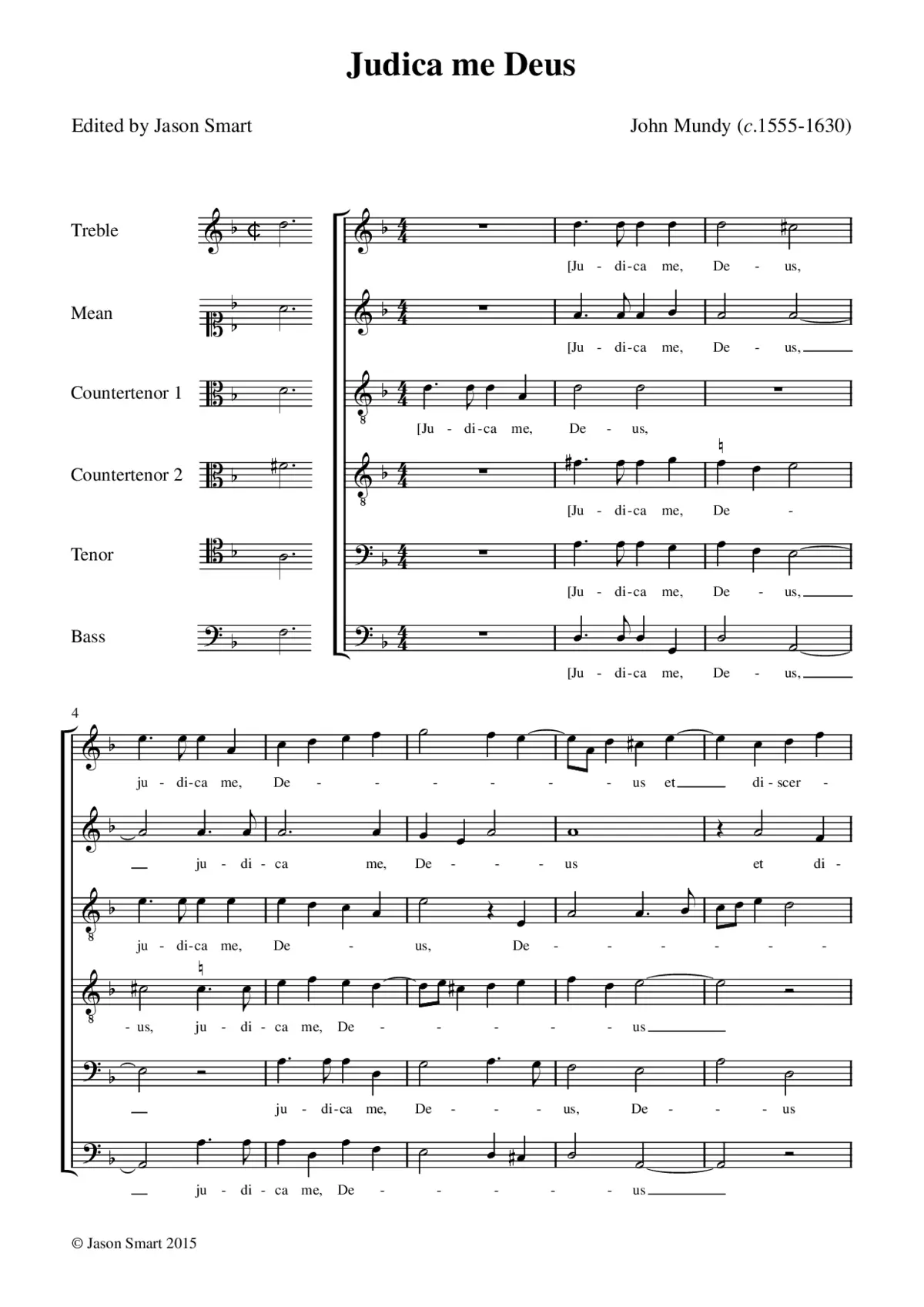 Judica me Deus - Page 1