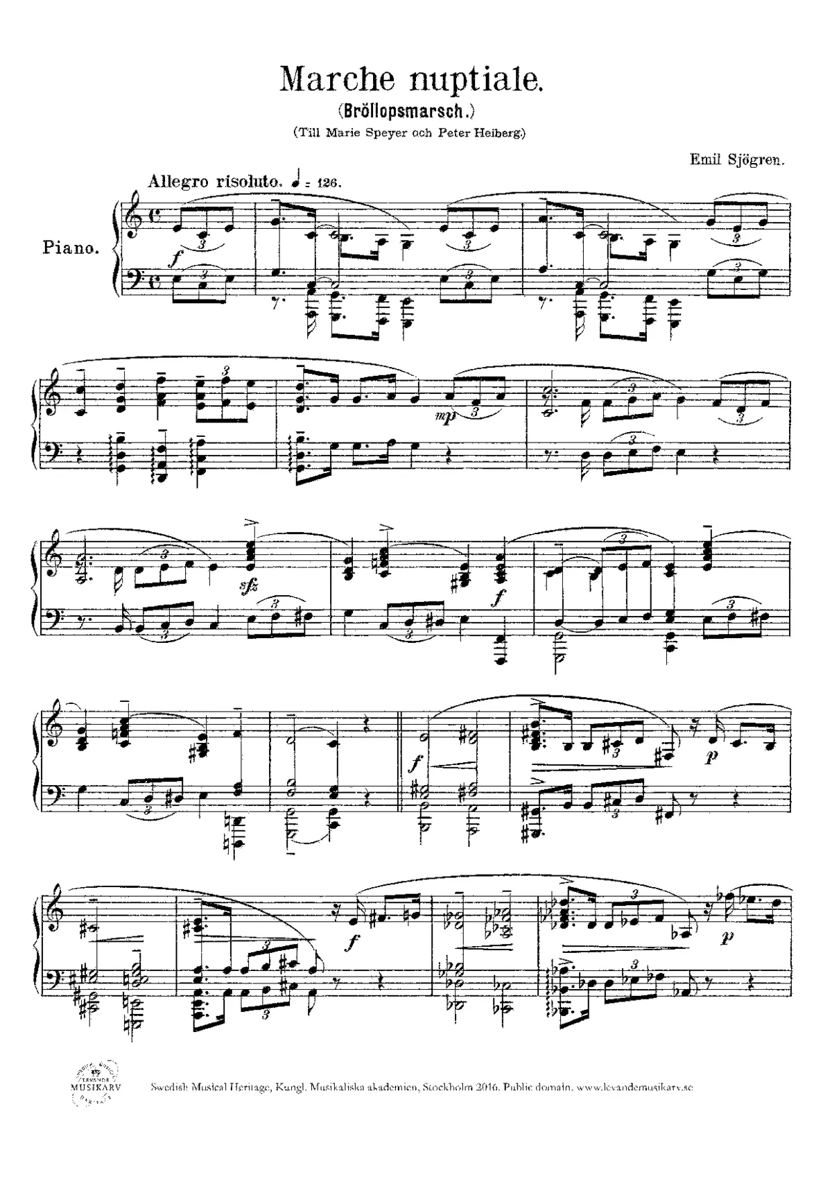 3 Piano Pieces - Page 1
