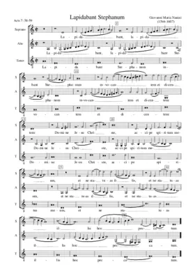 Lapidabant Stephanum