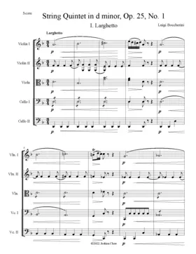 String Quintet in D minor