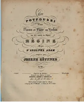 Potpourri for Flute or Violin and Piano No.53