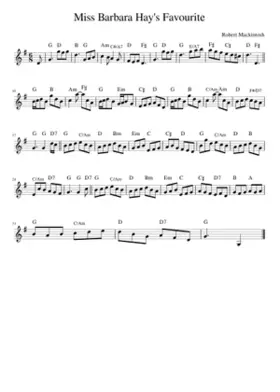 Miss Barbara Hay's Favourite