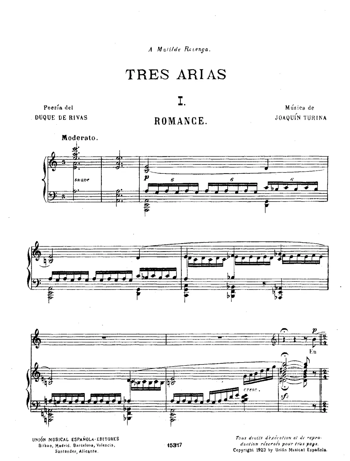 3 Arias - Page 1