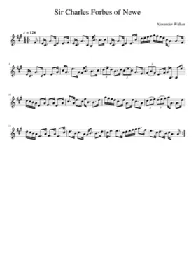 Sir Charles Forbes of Newe