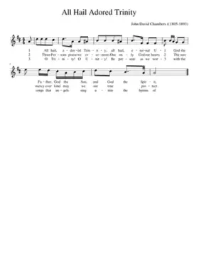 All Hail Adored Trinity