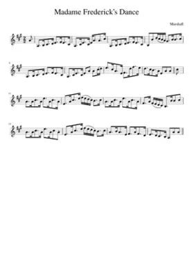 Madame Fredericks Dance