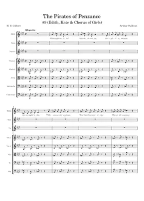 The Pirates of Penzance - 9 (Edith Kate & Chorus of Girls)