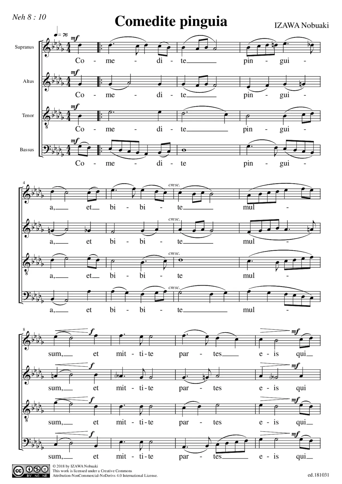 Comedite pinguia - Page 1