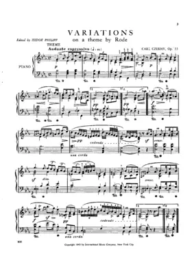Variations on a theme by Rode