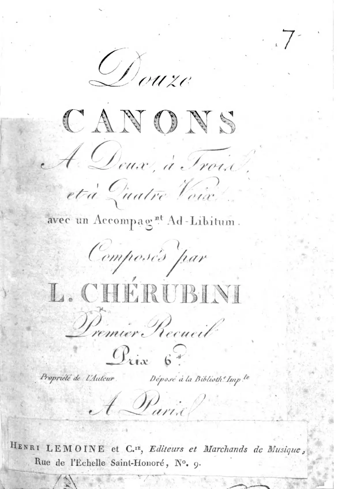 12 Canons, Book 1 - Page 1